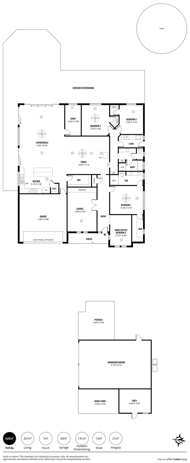 Floorplan of Homely house listing, 2/5 Pemberton Court, Macclesfield SA 5153