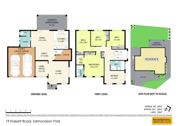 Floorplan of Homely house listing, 19 Foskett Road, Edmondson Park NSW 2174