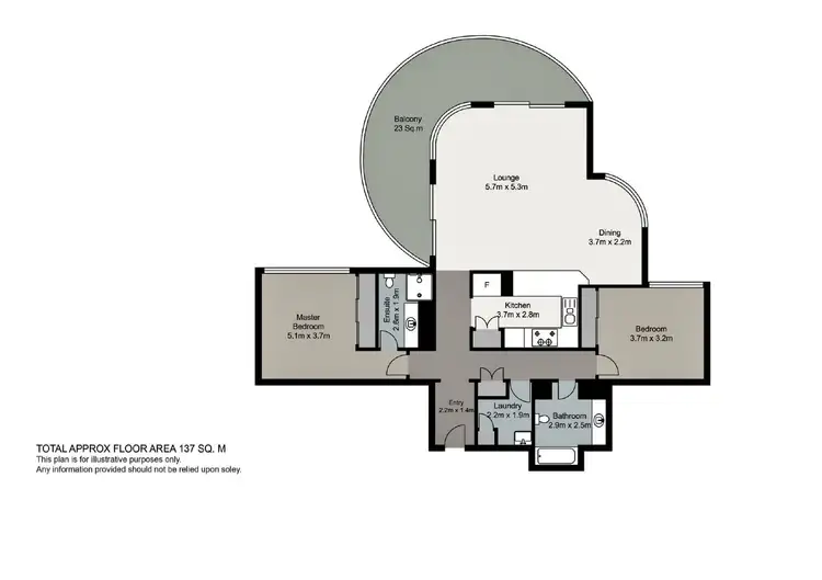 Floorplan of Homely apartment listing, 21C/30 Laycock Street, Surfers Paradise QLD 4217