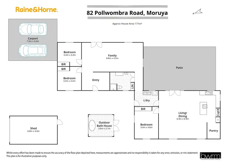 Floorplan of Homely house listing, 82 Pollwombra Road, Moruya NSW 2537