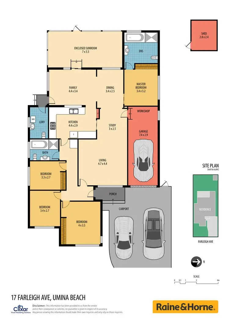Floorplan of Homely house listing, 17 Farleigh Avenue, Umina Beach NSW 2257