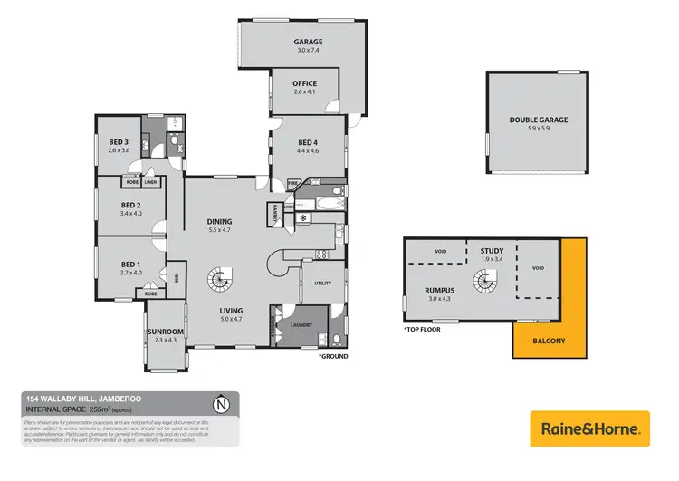 Floorplan of Homely house listing, 154 Wallaby Hill Road, Jamberoo NSW 2533