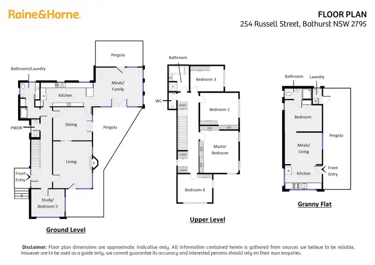 Floorplan of Homely house listing, 254 Russell Street, Bathurst NSW 2795