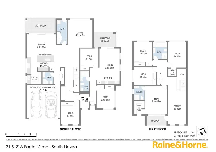 Floorplan of Homely house listing, 21 & 21A Fantail Street, South Nowra NSW 2541