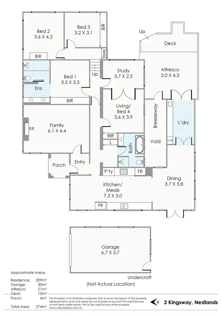 Floorplan of Homely house listing, 2 Kingsway, Nedlands WA 6009