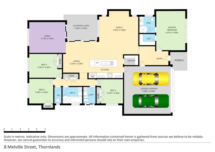 Floorplan of Homely house listing, 8 Melville Street, Thornlands QLD 4164