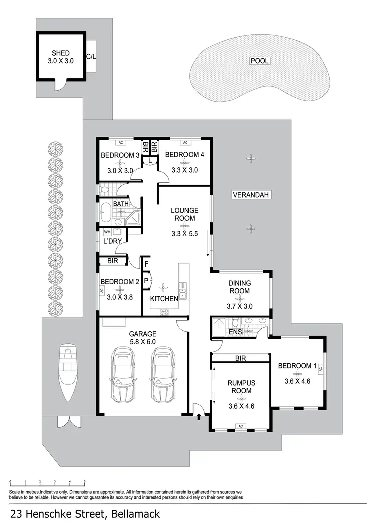 Floorplan of Homely house listing, 23 Henschke Street, Bellamack NT 832