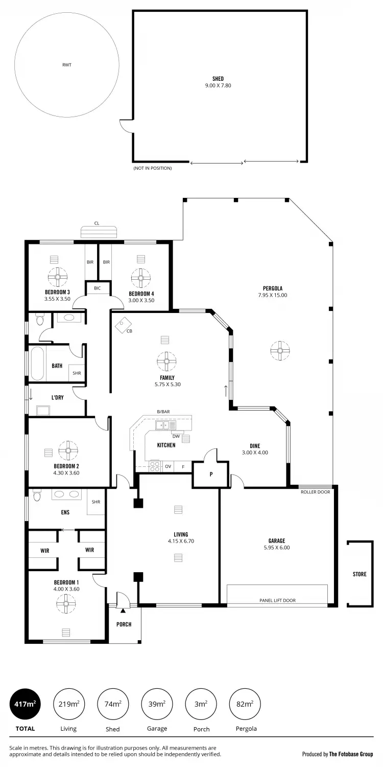 Floorplan of Homely house listing, 10 Aubrey Drive, Willunga SA 5172