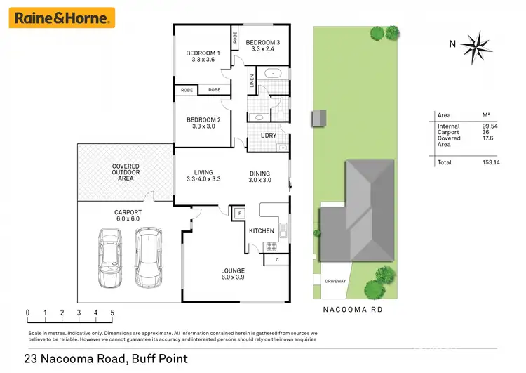 Floorplan of Homely house listing, 23 Nacooma Road, Buff Point NSW 2262