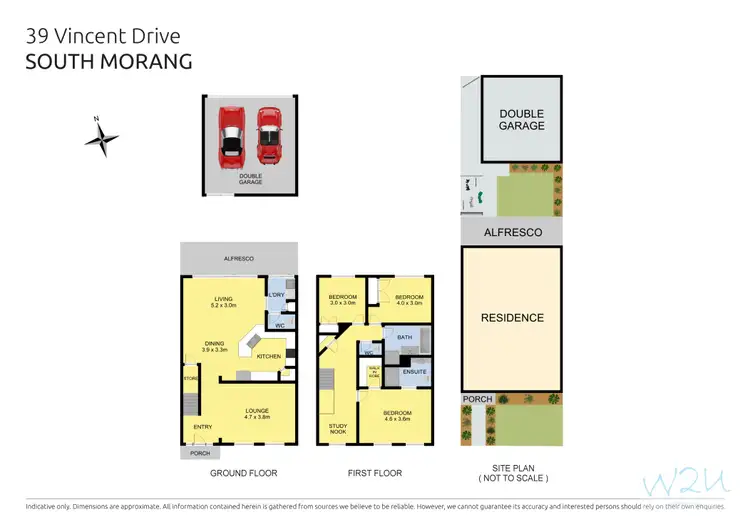 Floorplan of Homely house listing, 39 Vincent Drive, South Morang VIC 3752