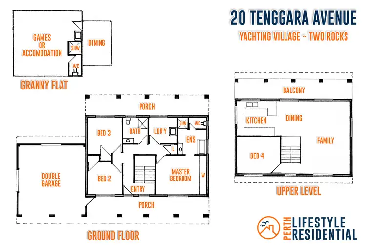 Floorplan of Homely house listing, 20 Tenggara Avenue, Two Rocks WA 6037