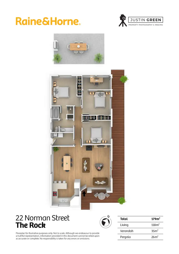 Floorplan of Homely house listing, 22 Norman Street, The Rock NSW 2655