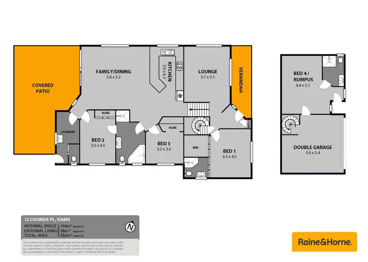 Floorplan of Homely house listing, 12 Cooinda Place, Kiama NSW 2533