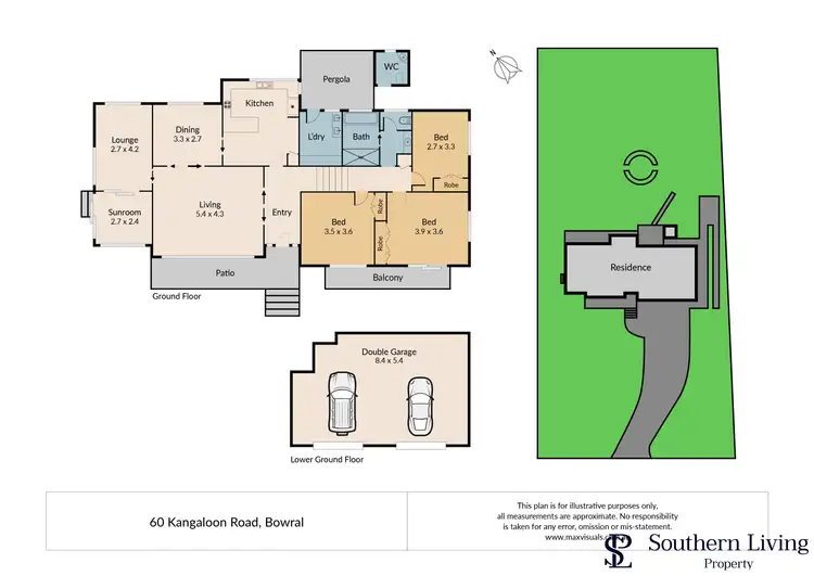 Floorplan of Homely house listing, 60 Kangaloon Road, Bowral NSW 2576