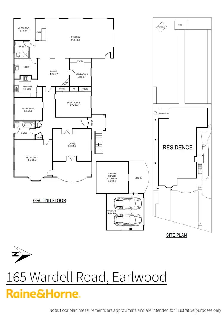 Floorplan of Homely house listing, 165 Wardell Road, Earlwood NSW 2206