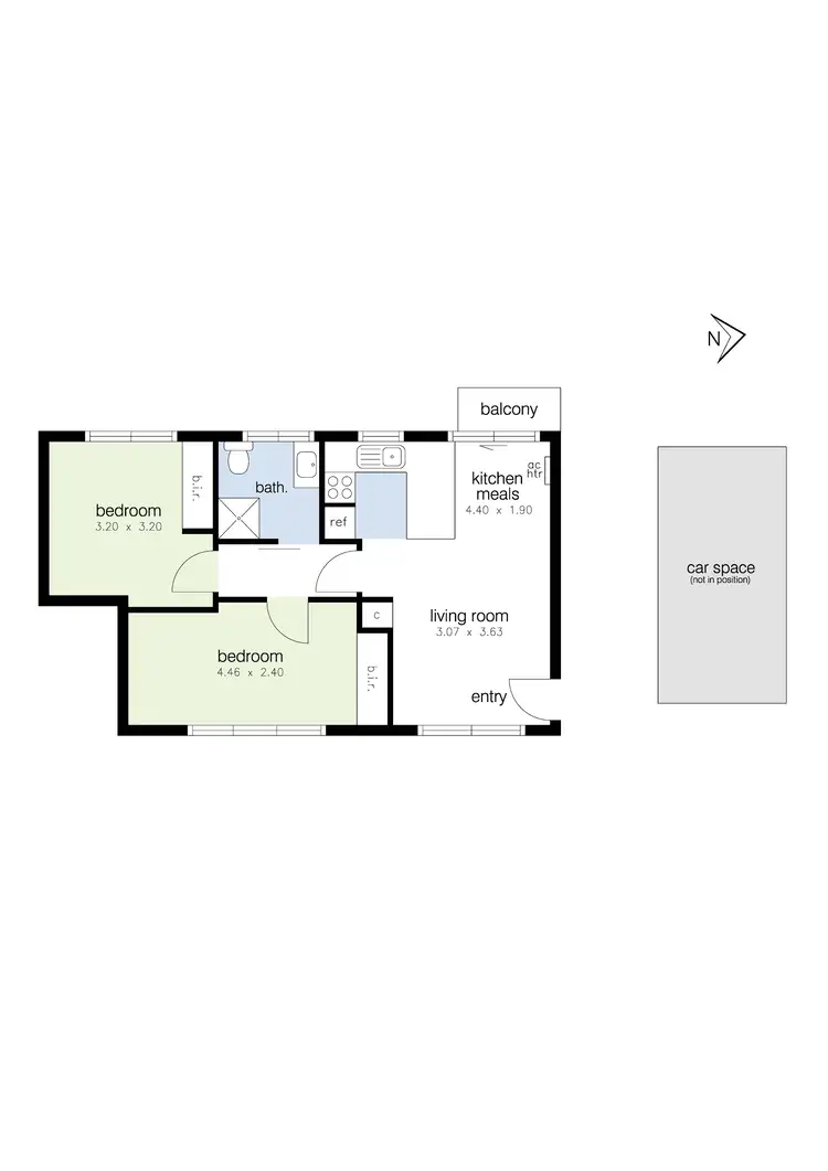 Floorplan of Homely apartment listing, 10/137A Woodland Street, Essendon VIC 3040