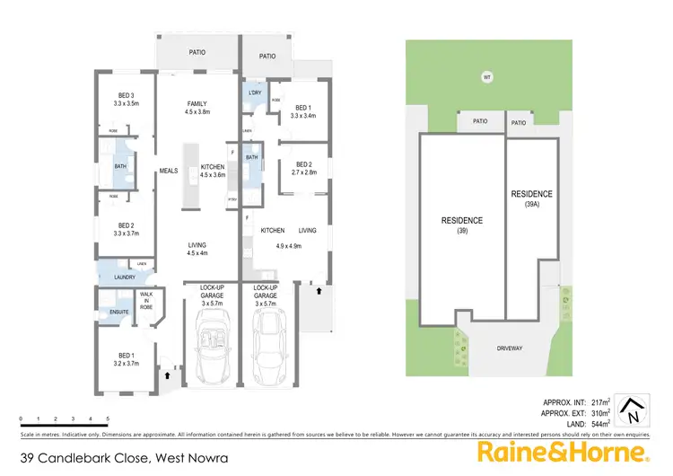 Floorplan of Homely house listing, 39 & 39a Candlebark Close, West Nowra NSW 2541