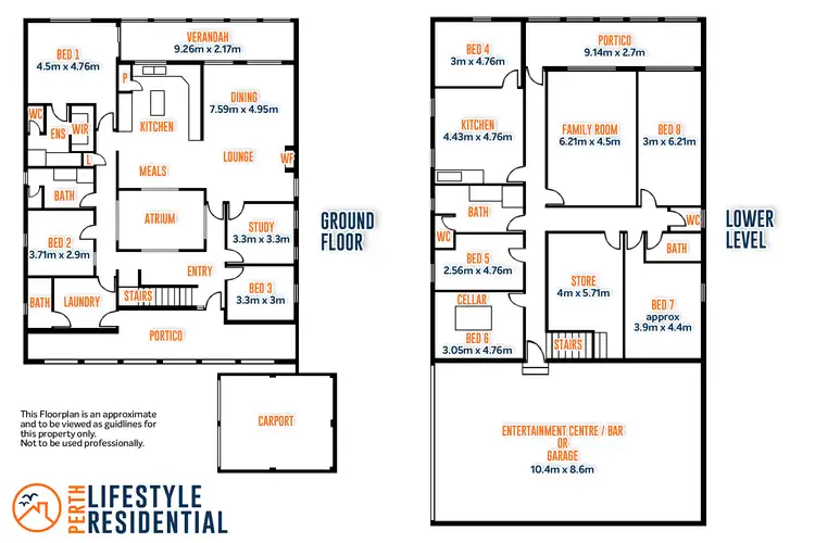 Floorplan of Homely house listing, 34 Turner Drive, Guilderton WA 6041