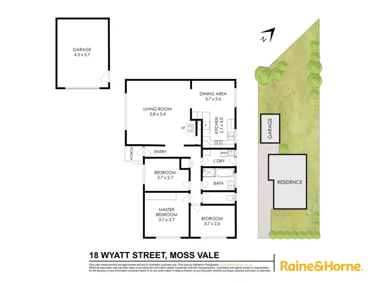 Floorplan of Homely house listing, 18 Wyatt Street, Moss Vale NSW 2577