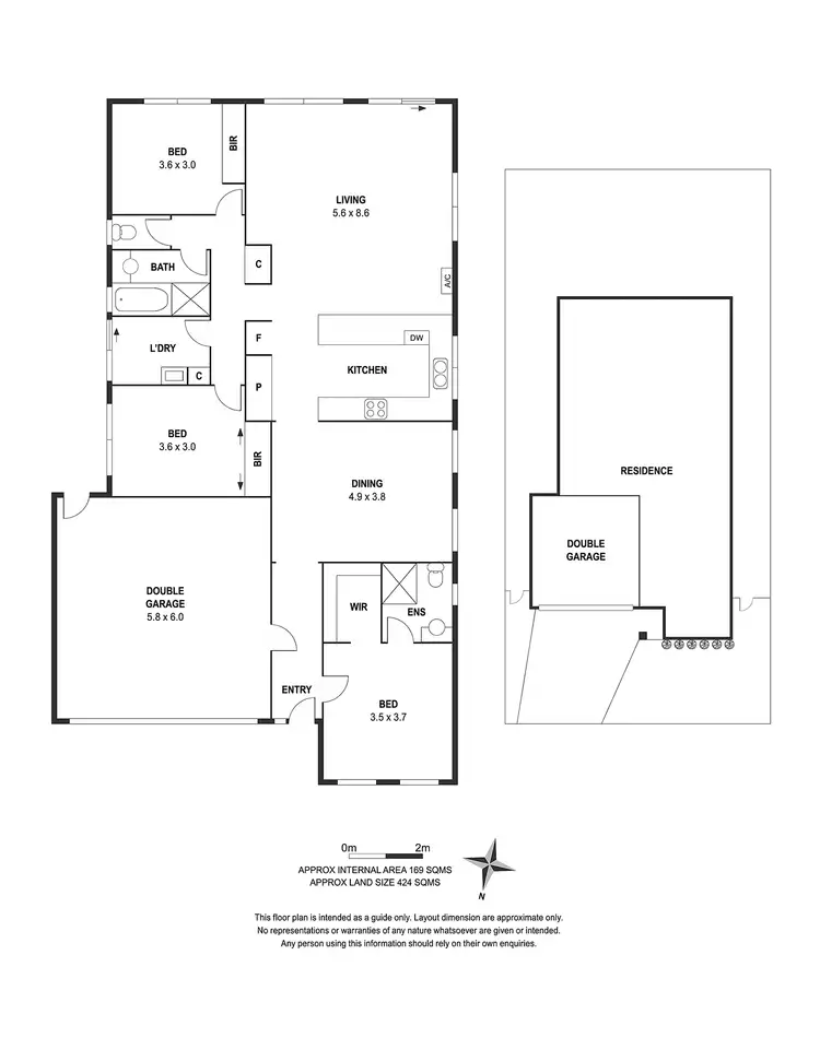 Floorplan of Homely house listing, 5 Orchard Valley Avenue, Pakenham VIC 3810