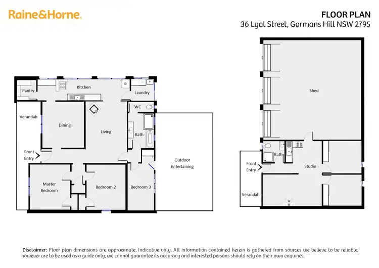 Floorplan of Homely house listing, 36 Lyal Street, Gormans Hill NSW 2795