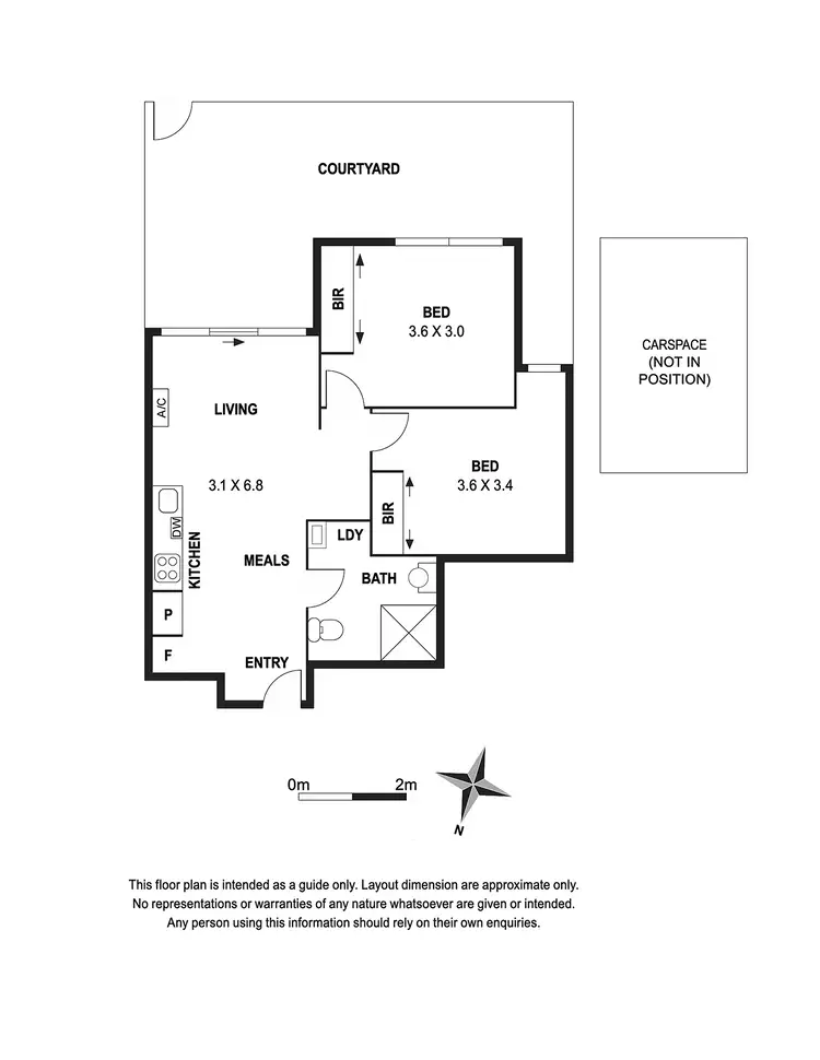 Floorplan of Homely apartment listing, 6/151 Princes Street, Carlton VIC 3053