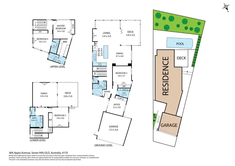 Floorplan of Homely house listing, 38A Appia Avenue, Seven Hills QLD 4170