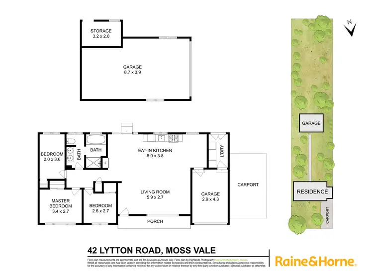 Floorplan of Homely house listing, 42 Lytton Road, Moss Vale NSW 2577