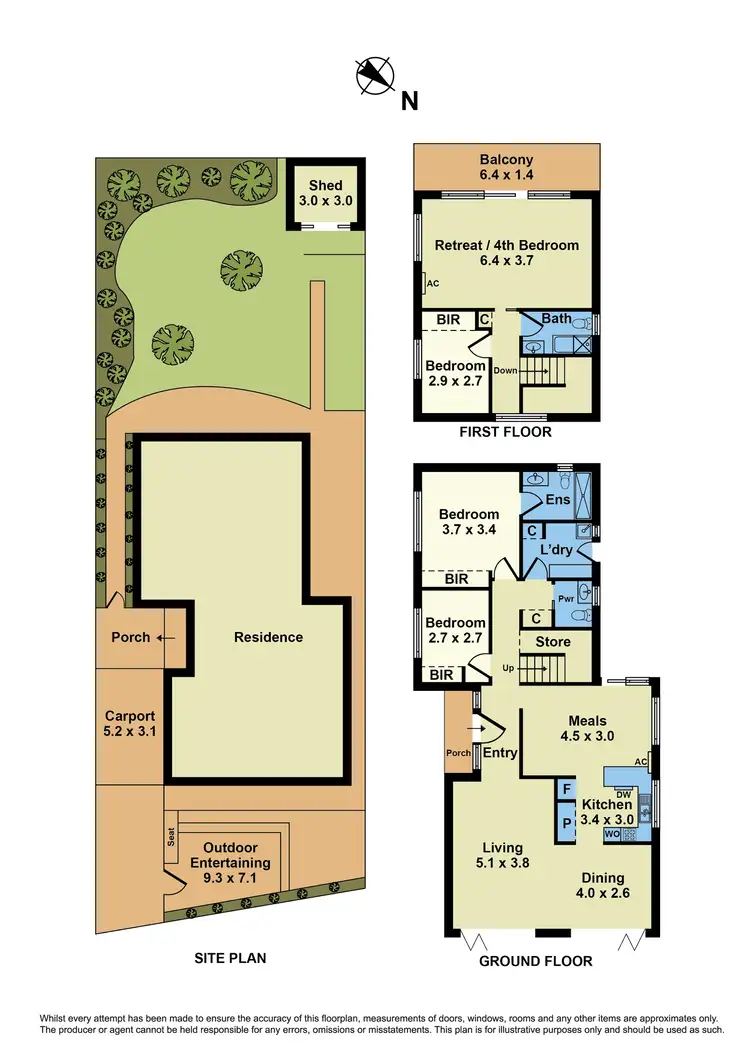Floorplan of Homely house listing, 67 Florence Street, Williamstown VIC 3016