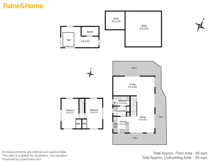 Floorplan of Homely house listing, 26 Linden Road, Primrose Sands TAS 7173