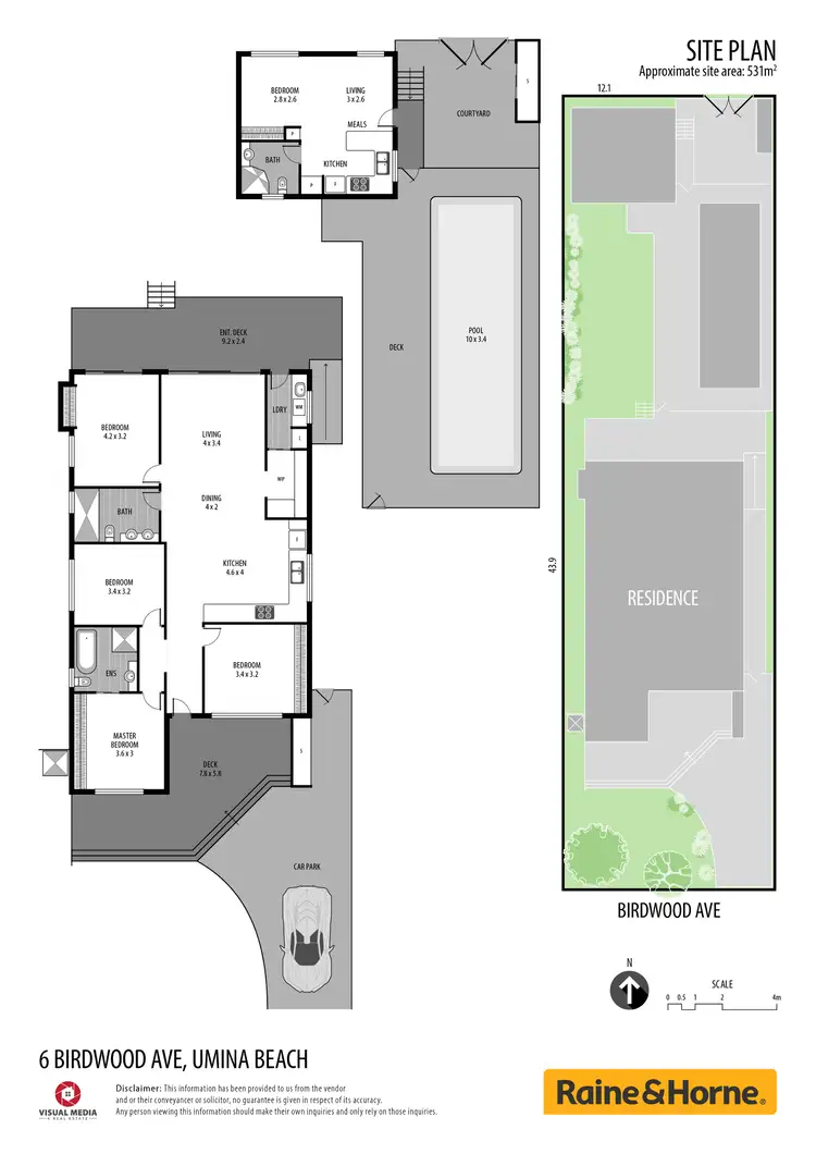 Floorplan of Homely house listing, 6 Birdwood Avenue, Umina Beach NSW 2257