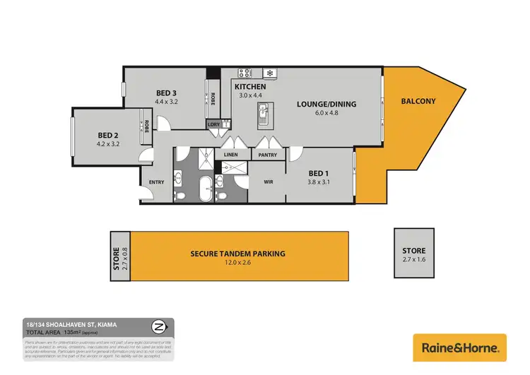Floorplan of Homely unit listing, 18/134 Shoalhaven Street, Kiama NSW 2533