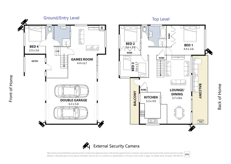 Floorplan of Homely house listing, 89 Attunga Avenue, Kiama Heights NSW 2533