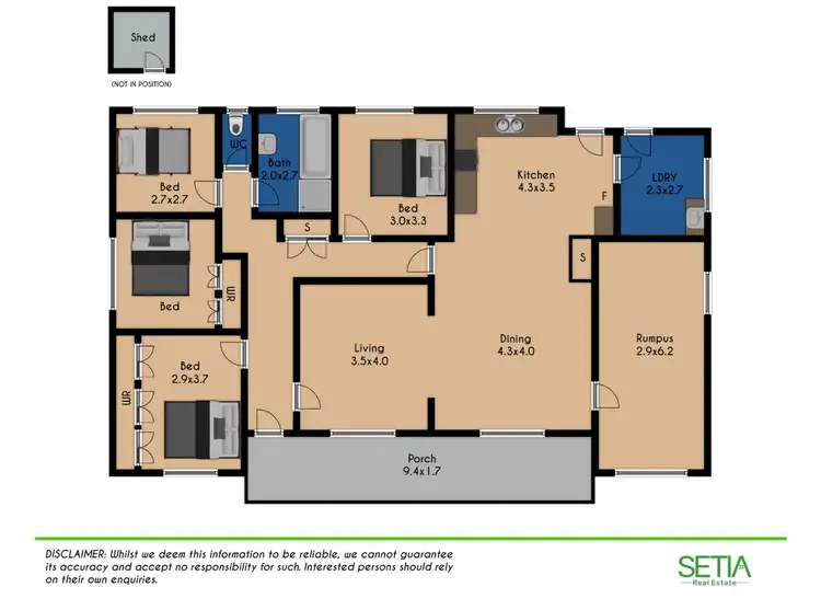 Floorplan of Homely house listing, 49 Coveny Street, Doonside NSW 2767