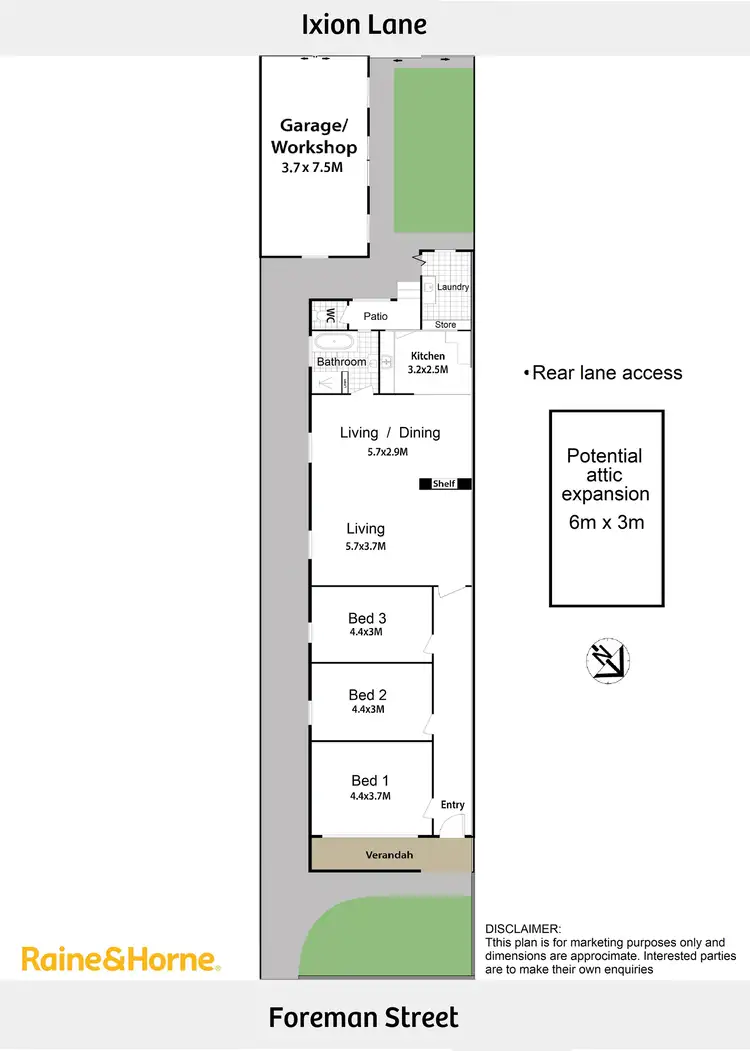 Floorplan of Homely house listing, 16 Foreman Street, Tempe NSW 2044