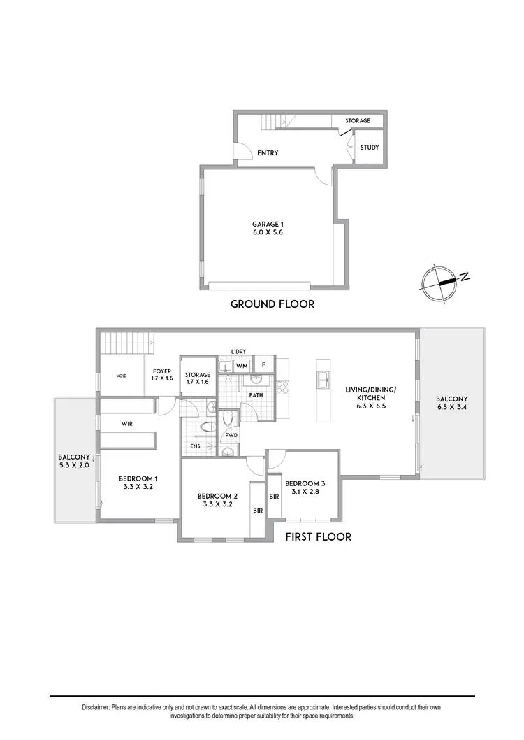 Floorplan of Homely house listing, 1/25 Abercrombie Avenue, Keysborough VIC 3173