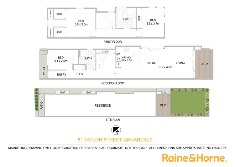 Floorplan of Homely house listing, 51A Taylor Street, Annandale NSW 2038