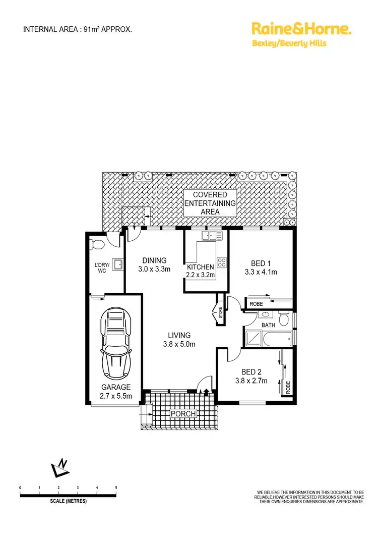 Floorplan of Homely villa listing, 2/5-7 Preddys Road, Bexley NSW 2207