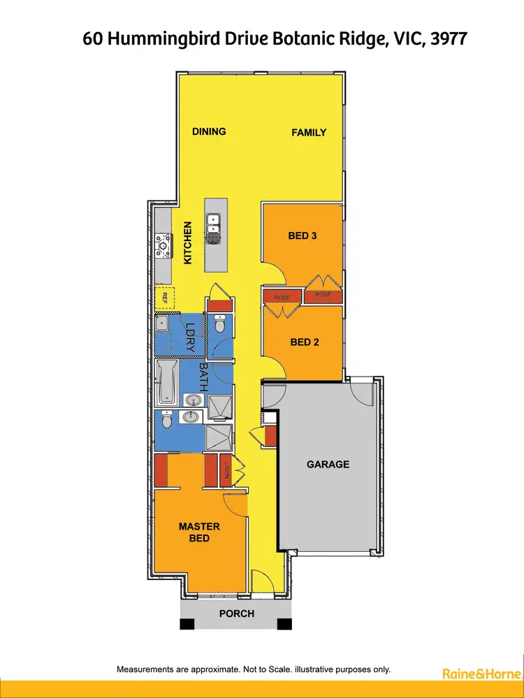 Floorplan of Homely house listing, 60 Hummingbird Drive, Botanic Ridge VIC 3977