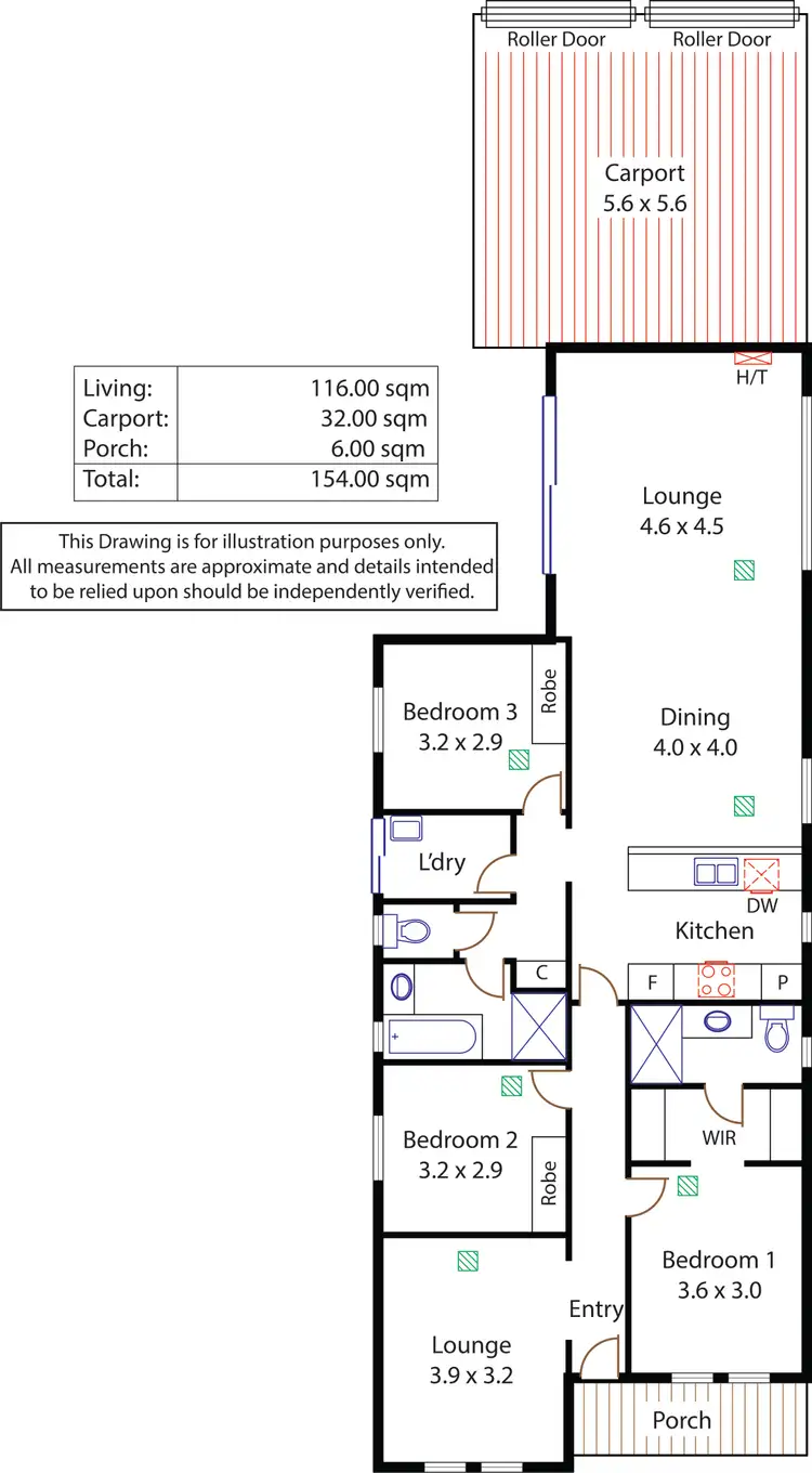 Floorplan of Homely house listing, 42 Flynn Street, Munno Para SA 5115