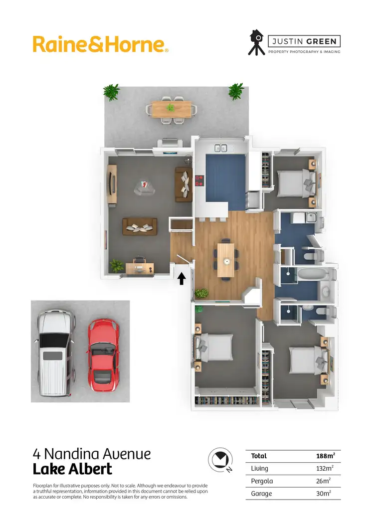 Floorplan of Homely house listing, 4 Nandina Avenue, Lake Albert NSW 2650