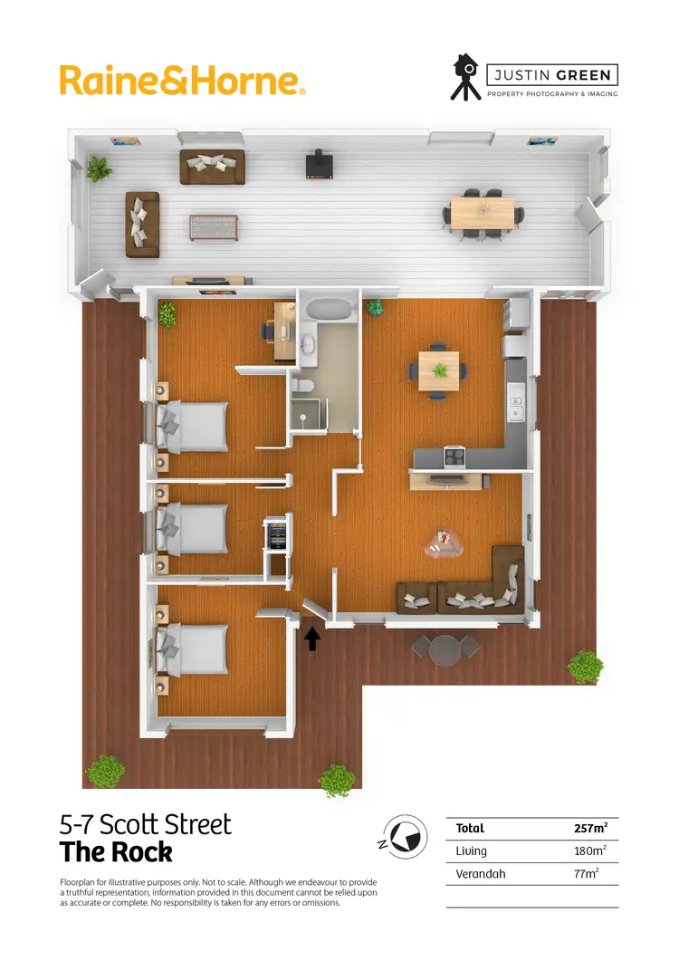 Floorplan of Homely house listing, 5-7 Scott Street, The Rock NSW 2655