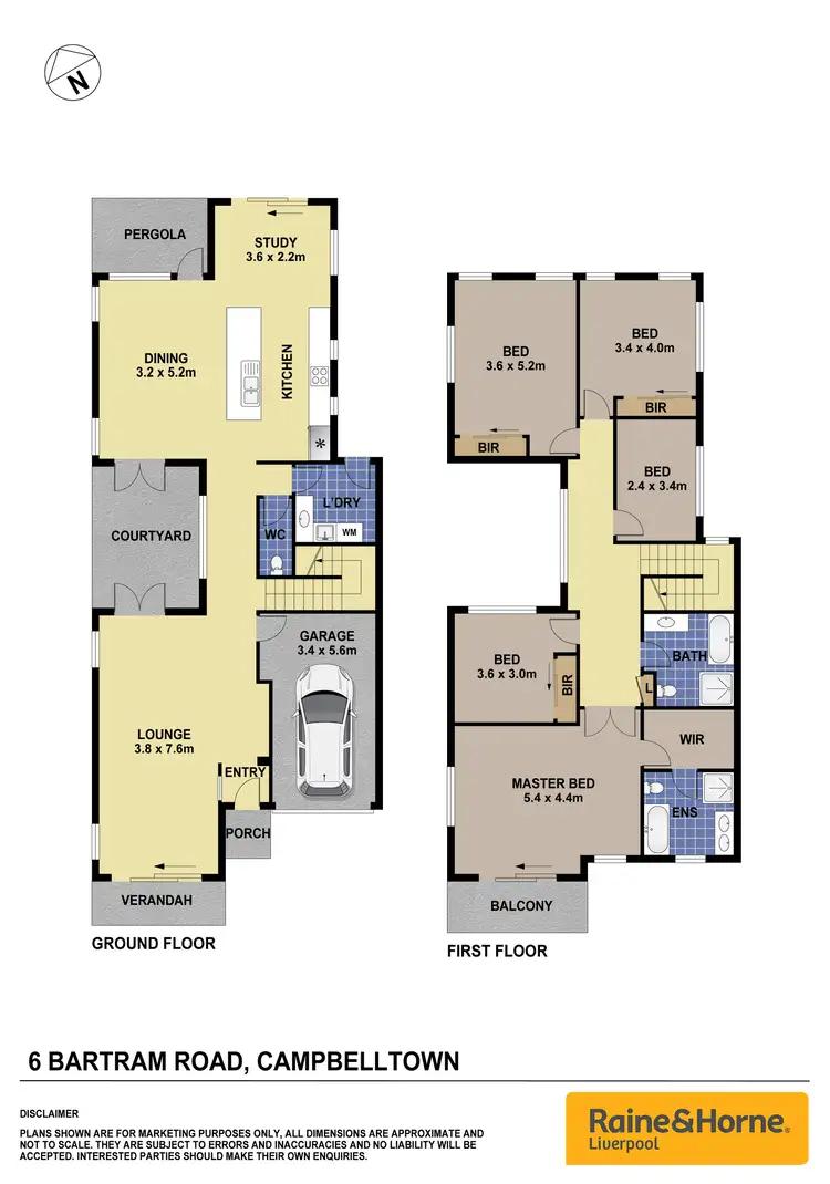 Floorplan of Homely house listing, 6 Bartram Road, Campbelltown NSW 2560