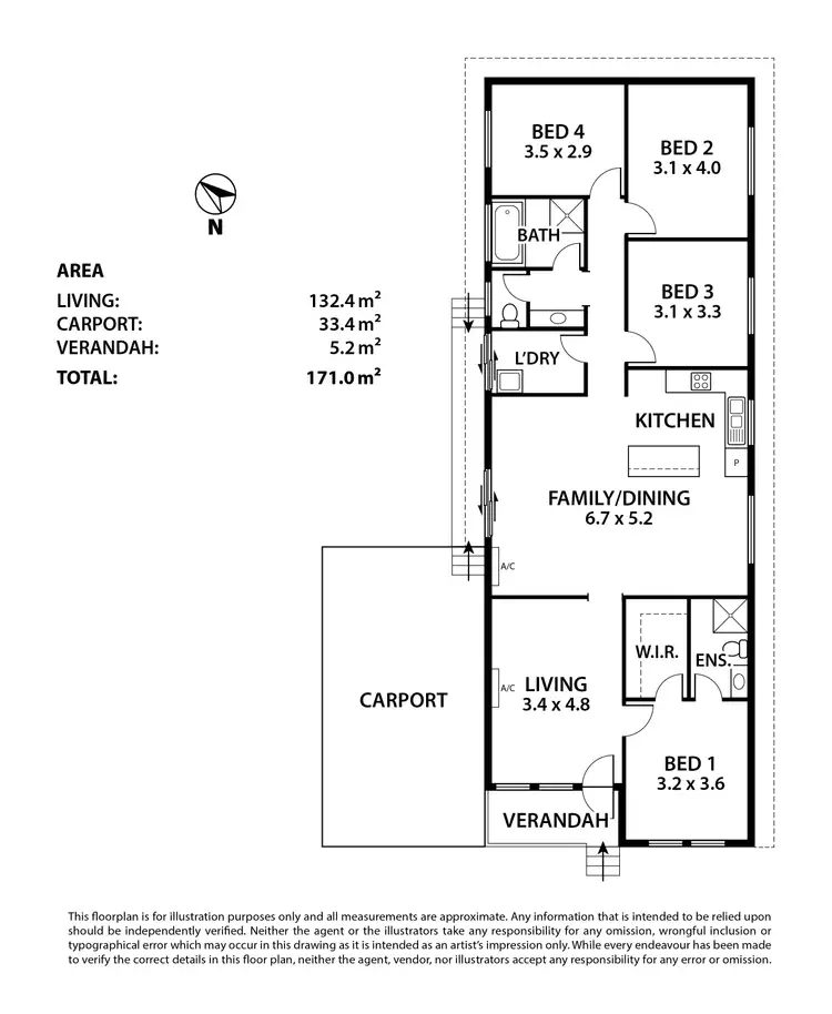 Floorplan of Homely house listing, 12 Jupiter Street, Milang SA 5256
