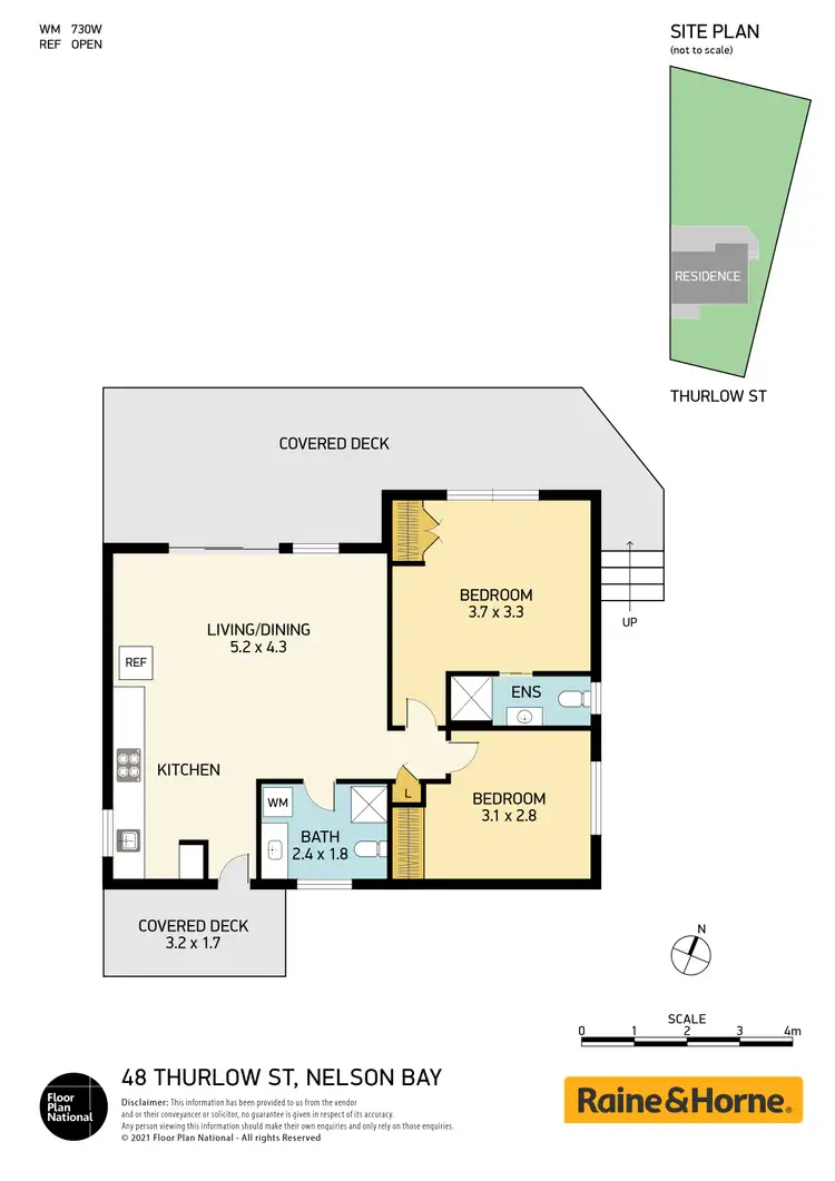 Floorplan of Homely house listing, 48 Thurlow Avenue, Nelson Bay NSW 2315