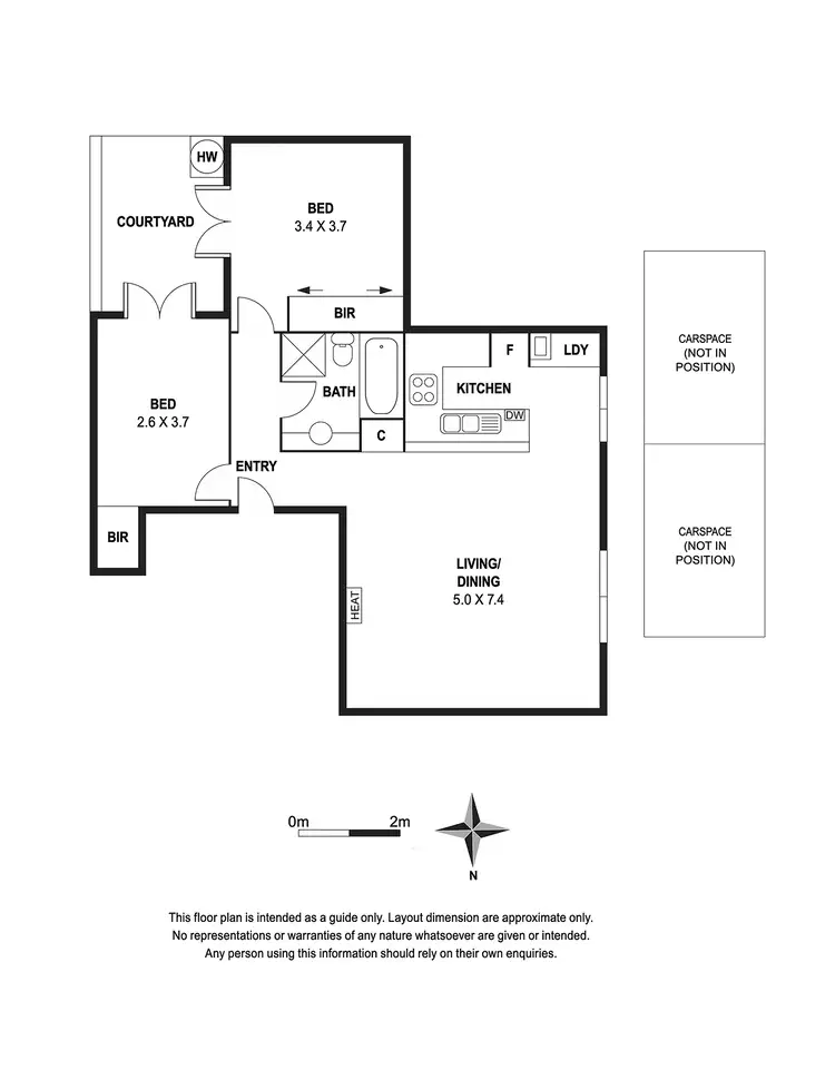 Floorplan of Homely apartment listing, 25/650 Swanston Street, Carlton VIC 3053