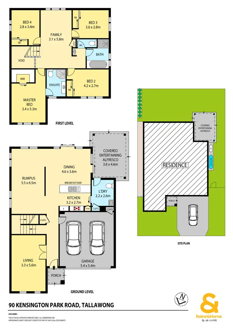 Floorplan of Homely house listing, 90 Kensington Park Road, Schofields NSW 2762