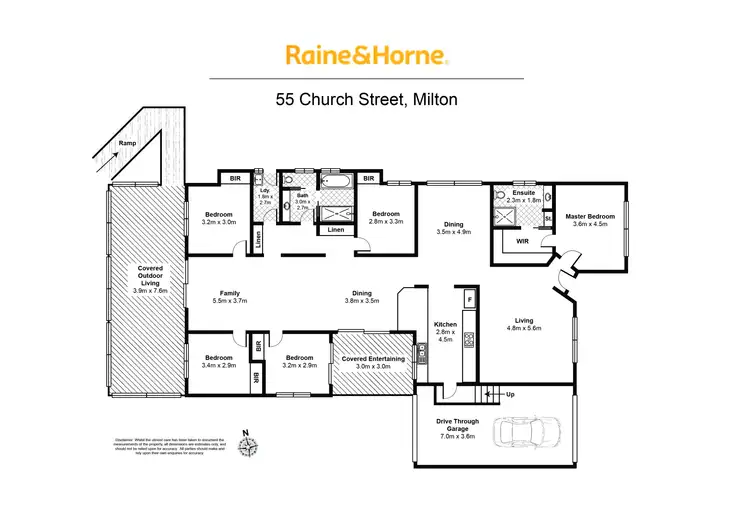 Floorplan of Homely house listing, 55 Church Street, Milton NSW 2538