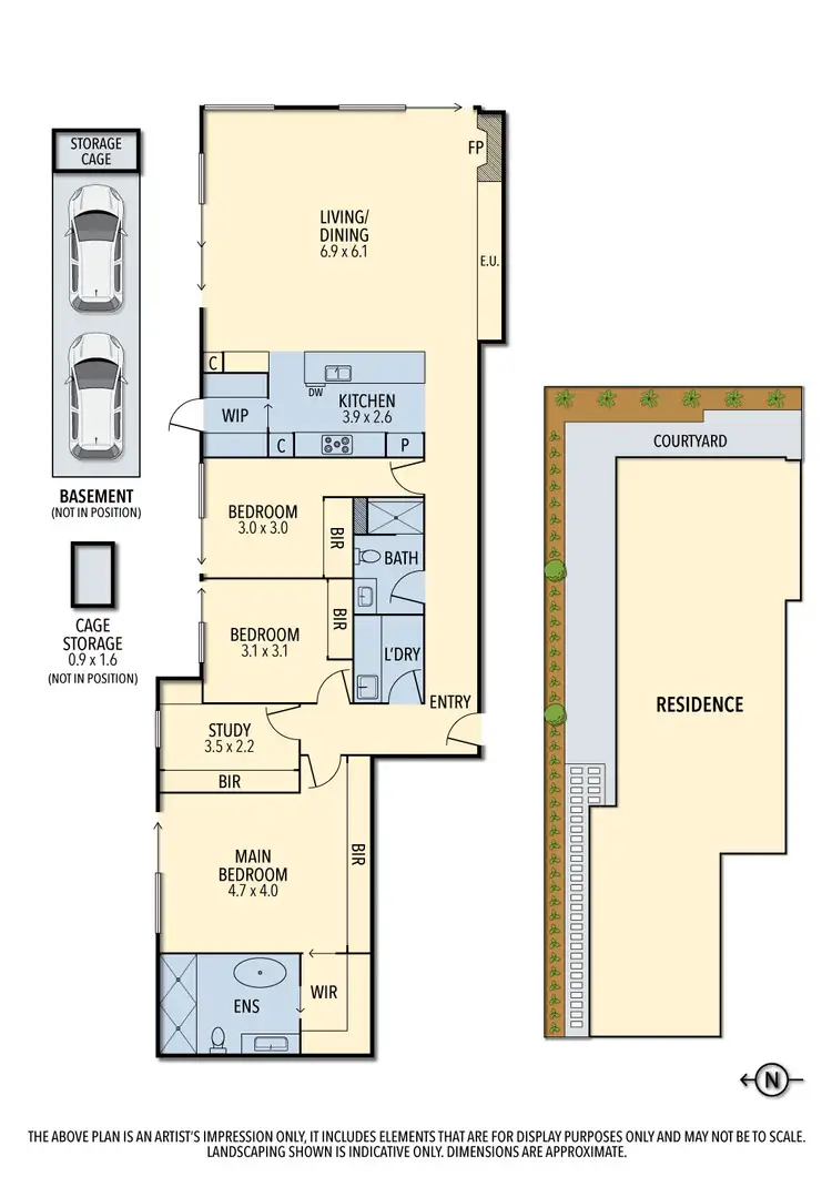 Floorplan of Homely apartment listing, Residence G.03/10 St Georges Road, Elsternwick VIC 3185