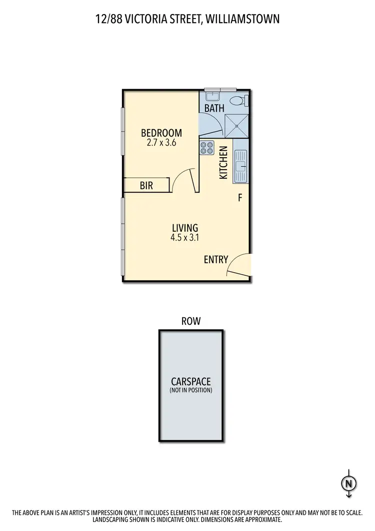 Floorplan of Homely house listing, 12/88 Victoria Street, Williamstown VIC 3016